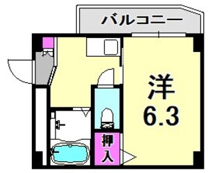 山路ハイツIIIの物件間取画像